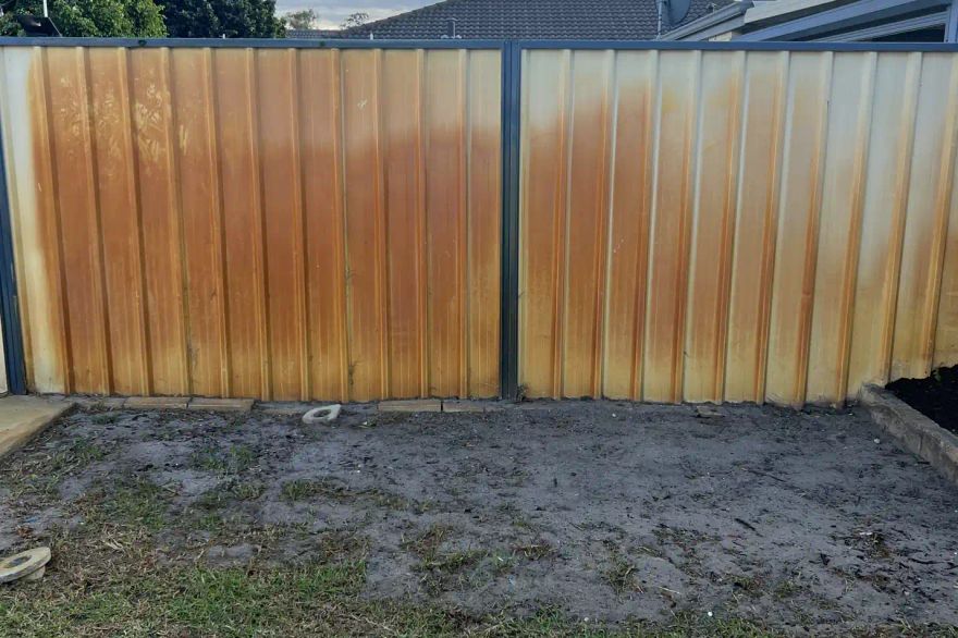 Bore stains and rust: before